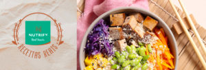 Poke Vegano com Nutri Yeast Flakes | Blog Nutrify