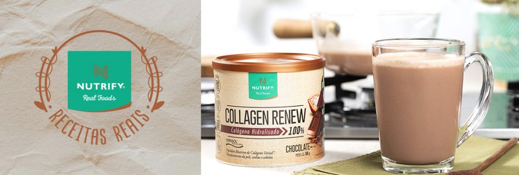 Chocolate quente com Collagen Renew | Blog Nutrify
