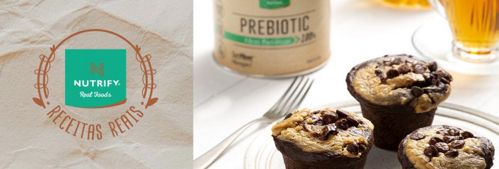 Muffin de Cacau com Prebiotic | Blog Nutrify