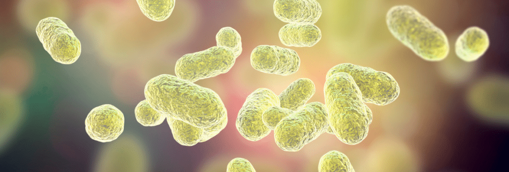 Figura 1 - Imagem 3D que representa a microbiota do nosso corpo.